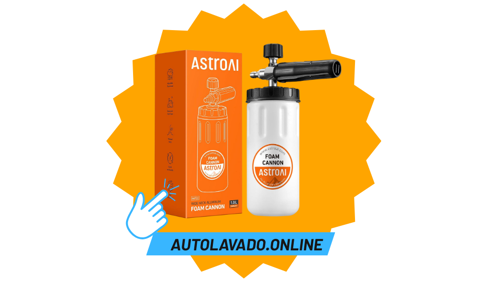 Pulverizador de espuma a presión AstroAI – Fenomenal dispensador de espuma para auto