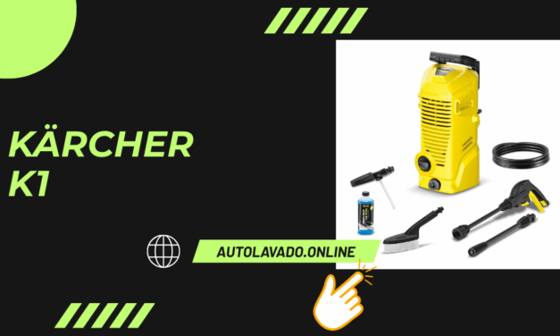 Hidrolavadora Eléctrica KARCHER K1 Car – Limpieza Perfecta y Rápida