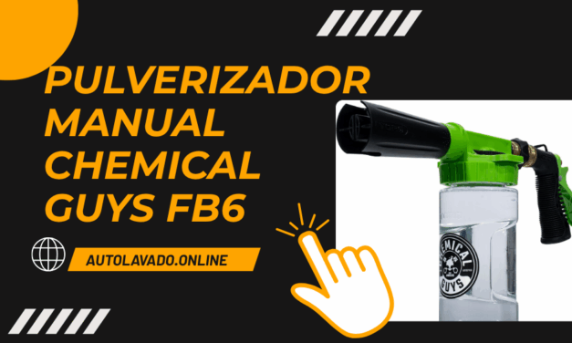 Pulverizador de espuma manual Chemical Guys Blaster 6