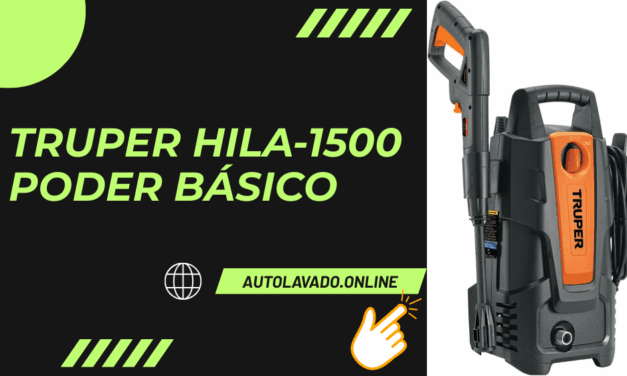 Hidrolavadora Eléctrica Truper HILA-1500 Poderosa y Eficaz